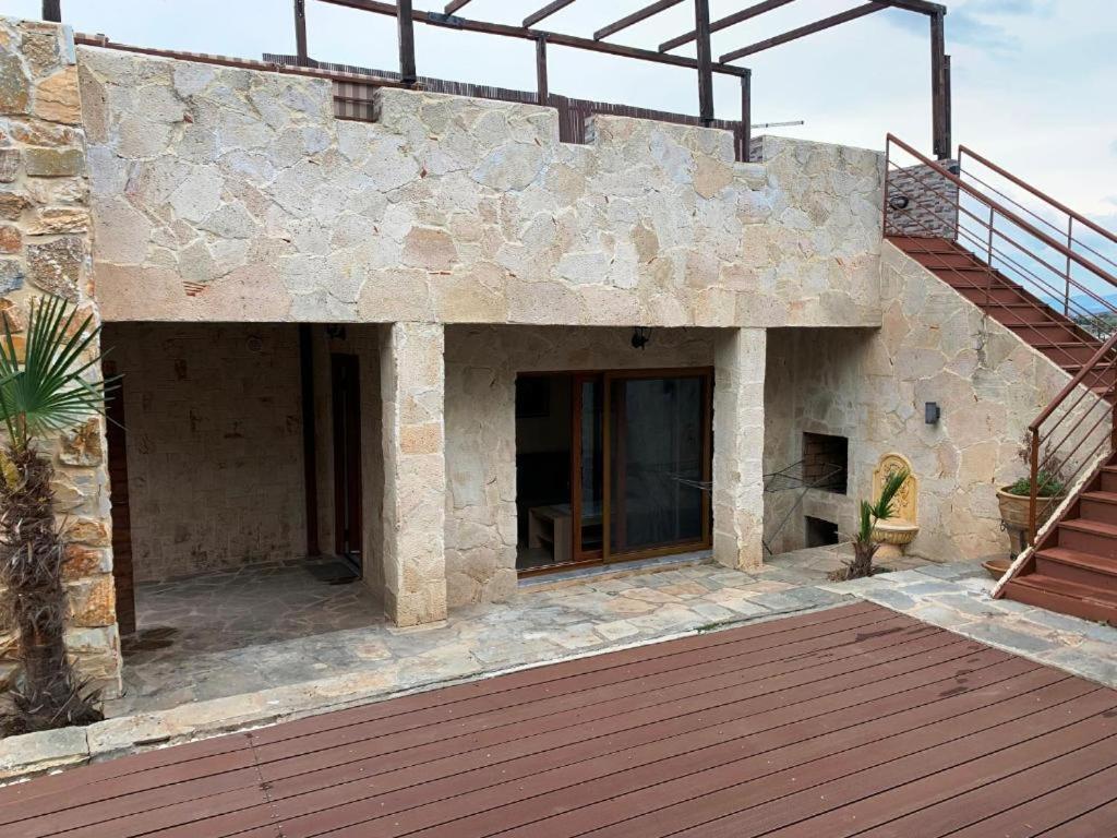 Villa Laskari Sea View Неа Мудания Екстериор снимка